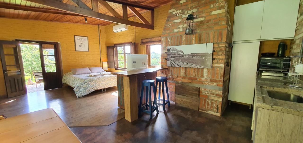 Loft No Campo Proximo Ao Vale Dos Vinhedos Villa การิบัลดี ภายนอก รูปภาพ